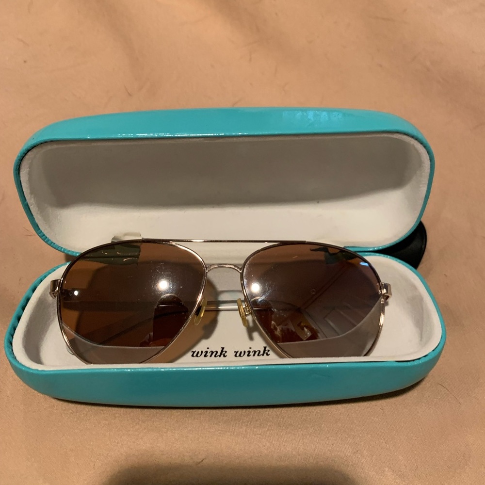Kate Spade ROSE GOLD Aviators